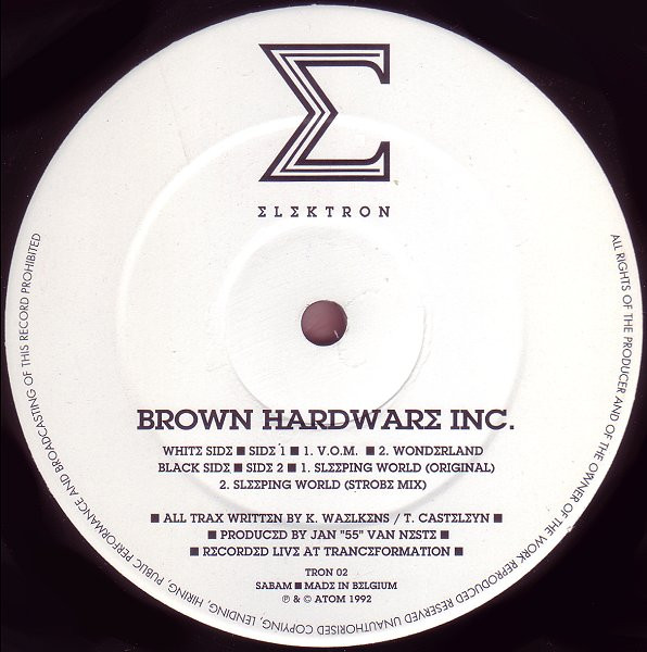 Brown Hardware Inc. - Untitled | Elektron (TRON 02) - 2