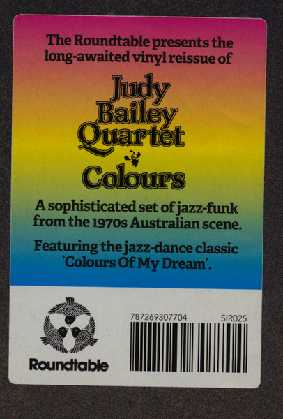 Judy Bailey Quartet - Colours | The Roundtable (SIR025) - 4