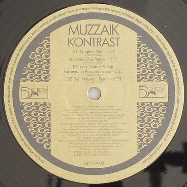 Muzzaik - Kontrast | Go Deeva Records (GDV 09-02) - main