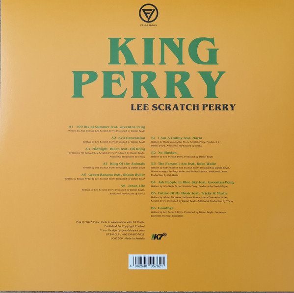 Lee Scratch Perry - King Perry | False Idols (K7S410LP) - 3