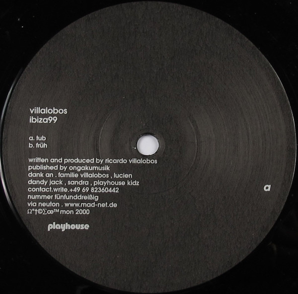 Ricardo Villalobos - Ibiza99 | Playhouse (nummer fünfunddreißig)