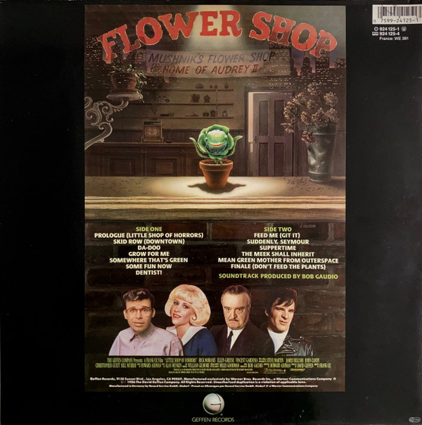 Alan Menken & Howard Ashman - Little Shop Of Horrors - Original Motion Picture Soundtrack | Geffen Records (924 125-1) - 3