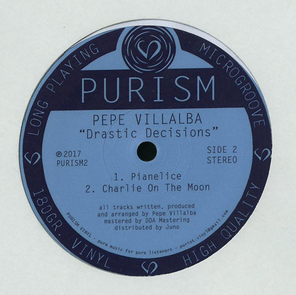 Pepe Villalba - Drastic Decisions | PURISM (PURISM2) - main