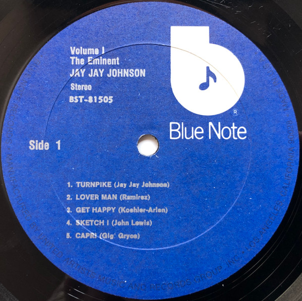 J.J. Johnson - The Eminent Jay Jay Johnson Volume 1 | Blue Note (BST 81505) - 3 J.J. Johnson - The Eminent Jay Jay Johnson Volume 1 | Blue Note (BST 81505) - 3