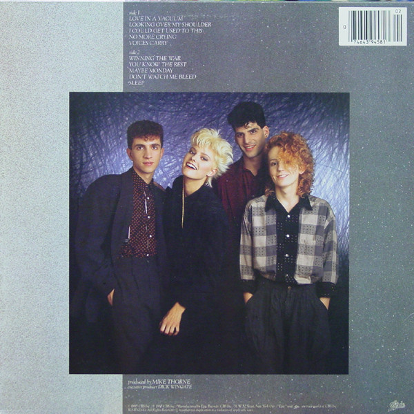 'Til Tuesday - Voices Carry [Vinyl] | Epic (FE 39458) - 2