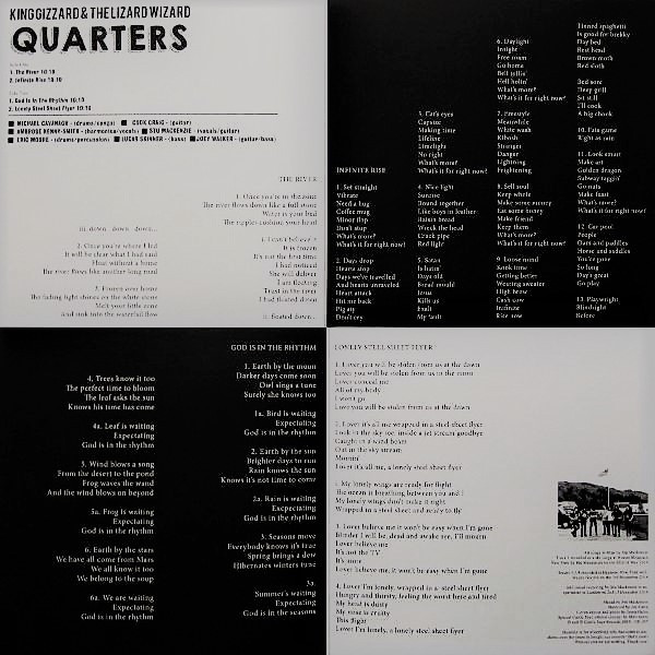 King Gizzard And The Lizard Wizard - Quarters! | Castle Face (CF-057) - 4