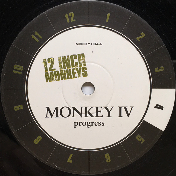 Chris Liberator & D.A.V.E. The Drummer - Progress | 12 Inch Monkeys (MONKEY 004-6)