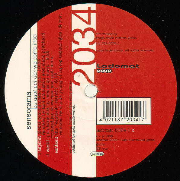 Sensorama - Zu Gast Auf Der Welcome Insel | Ladomat 2000 (LADOMAT 2034-1) - 3