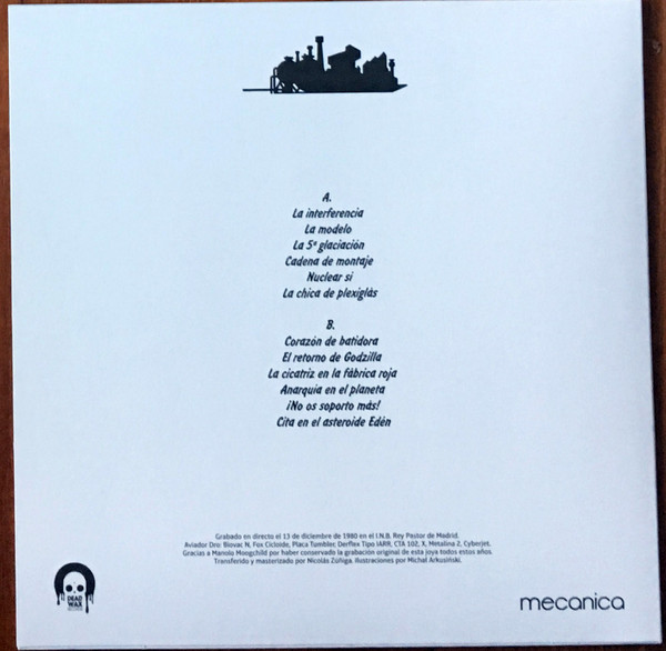 Acción Contra El Pasado - Directo. Madrid. 1980