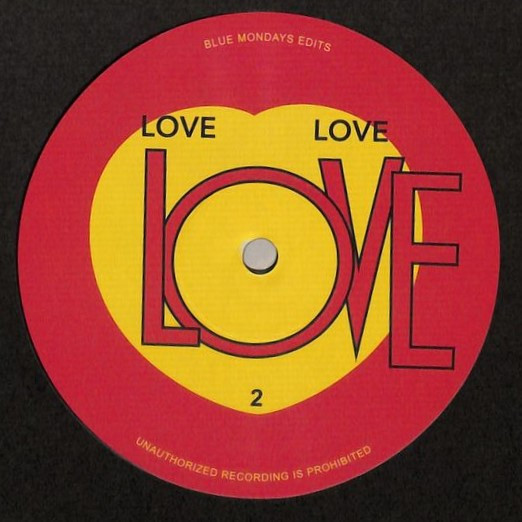 Blue Mondays - Blue Mondays Edits | Love Records (LOVERECORDS2) - main