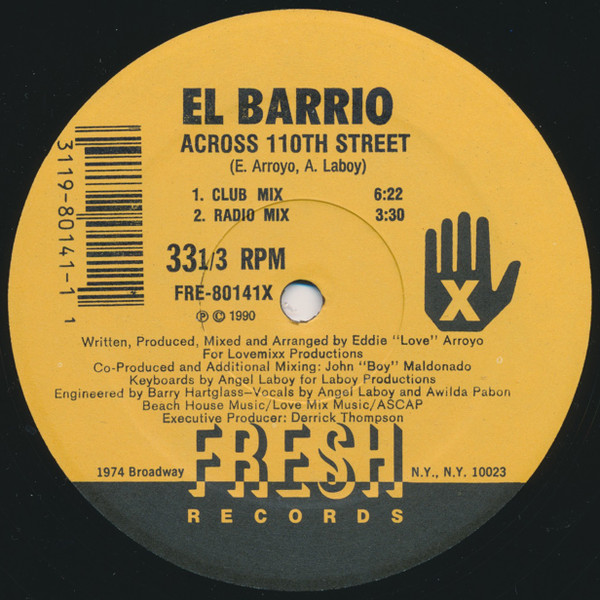 El Barrio - Across 110th Street | Fresh Records (FRE-80141) - main El Barrio - Across 110th Street | Fresh Records (FRE-80141) - main