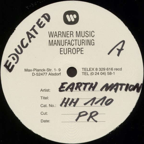 Earth Nation - Educated | Harthouse (HH 110 PR) - main