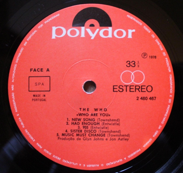 The Who - Who Are You | Polydor (2480467) - 2 The Who - Who Are You | Polydor (2480467) - 2