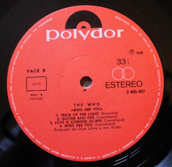 The Who - Who Are You | Polydor (2480467) - 3 The Who - Who Are You | Polydor (2480467) - 3