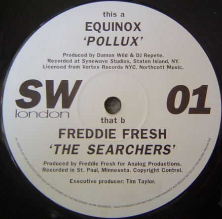 Equinox / Freddy Fresh - Pollux / The Searchers | Synewave London (SWUK01)