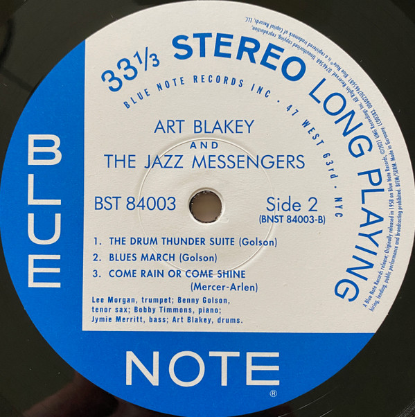 Art Blakey & The Jazz Messengers - Moanin' | Blue Note (0746568) - 3 Art Blakey & The Jazz Messengers - Moanin' | Blue Note (0746568) - 3
