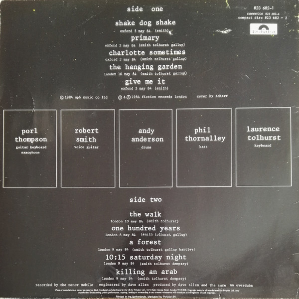 The Cure - Concert - The Cure Live | Polydor (823 682-1) - 2 The Cure - Concert - The Cure Live | Polydor (823 682-1) - 2