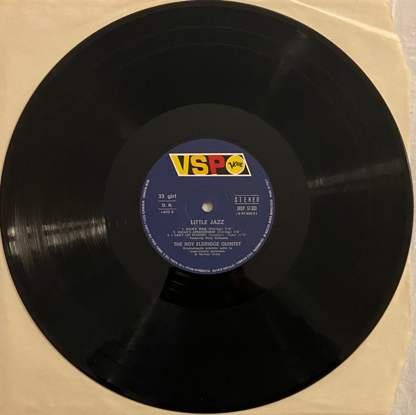 The Roy Eldridge Quintet - Little Jazz | VSP (57.033) - 4