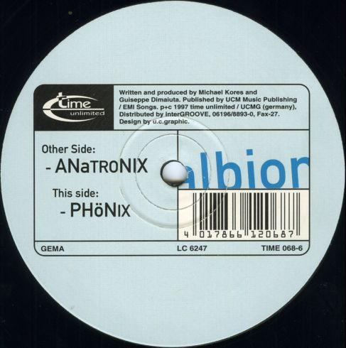 Albion - Anatronix | Time Unlimited (TIME 068-6)