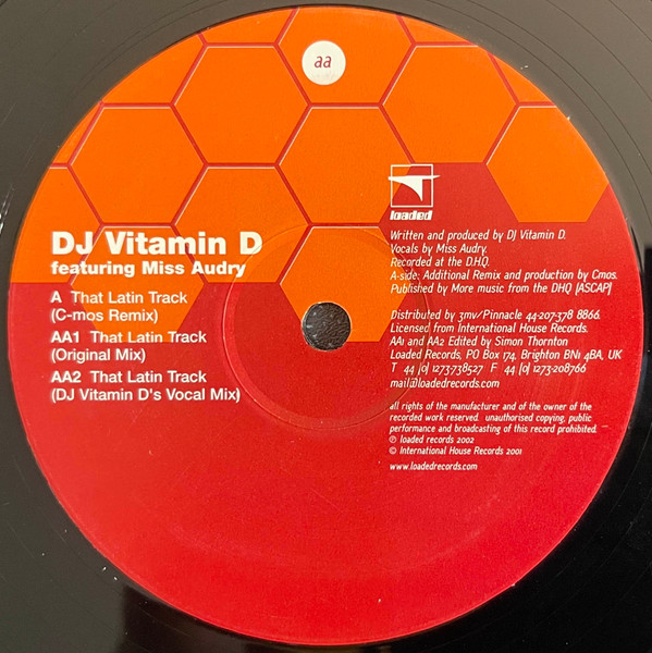 DJ Vitamin D - That Latin Track | Loaded Records (LOAD 091) - 4