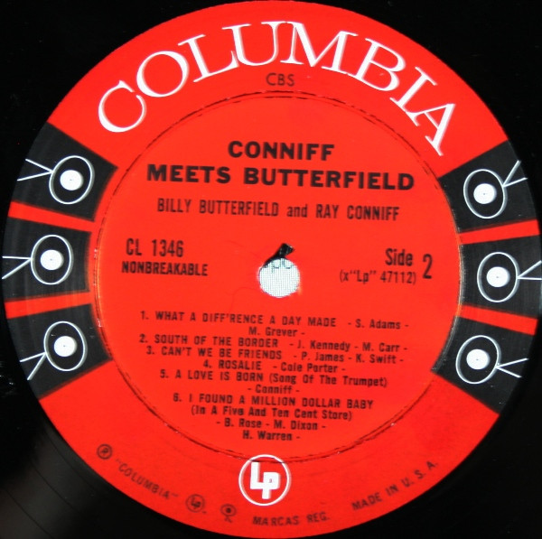 Ray Conniff And Billy Butterfield - Conniff Meets Butterfield | Columbia (CL 1346) - 4