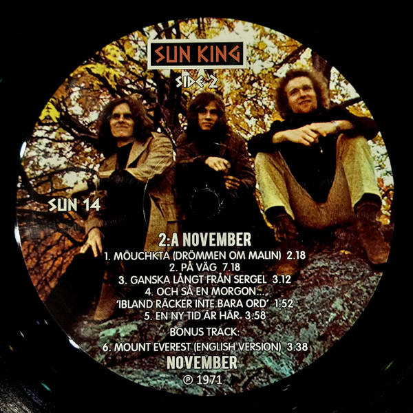 November - 2:a November | Sun King (SUN 14) - 4 November - 2:a November | Sun King (SUN 14) - 4