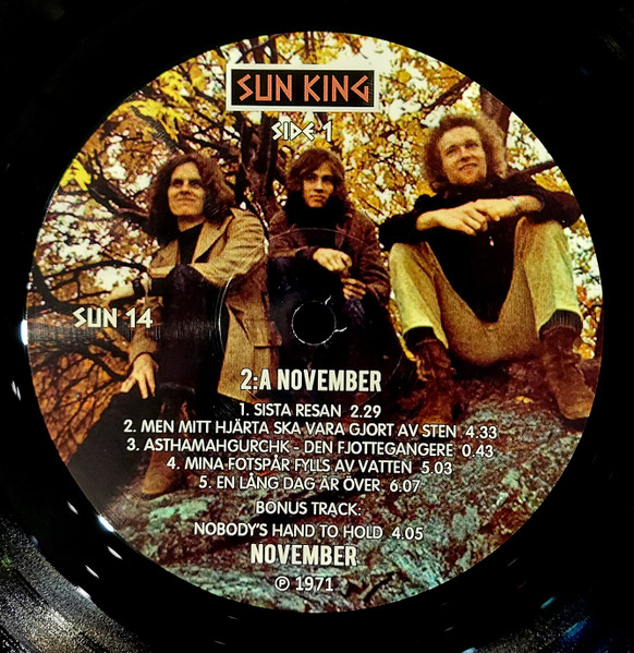 November - 2:a November | Sun King (SUN 14) - 3 November - 2:a November | Sun King (SUN 14) - 3