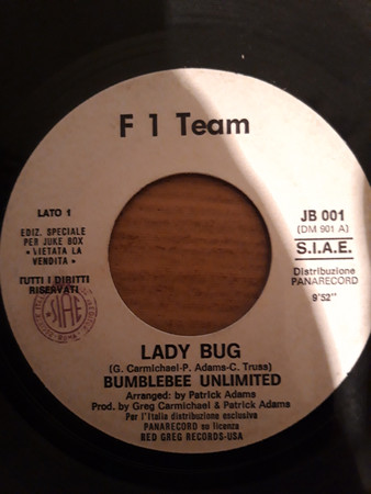 Bumblebee Unlimited / 5ème Avenue - Lady Bug / Lovely Lady | F1 Team (JB 001) - main