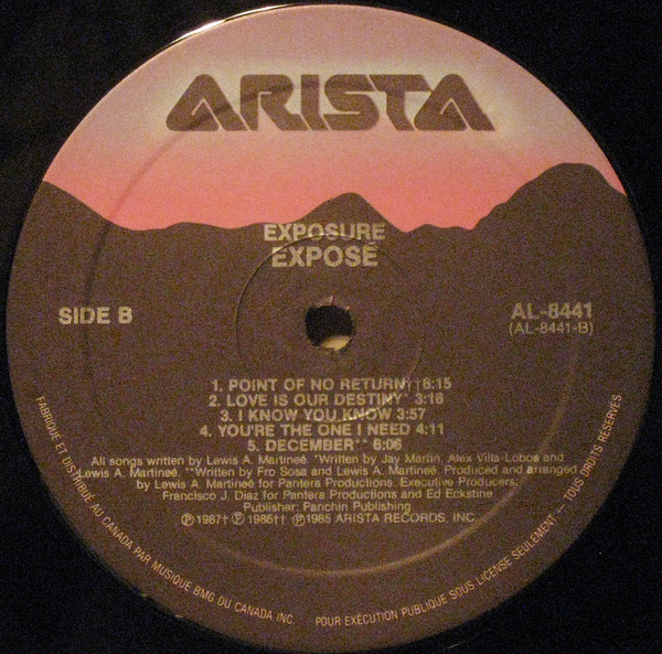 Exposé - Exposure | Arista (AL-8441) - 4