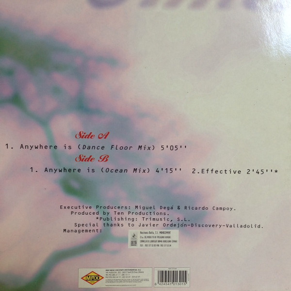 Amen - Anywhere Is | Max Music (NM 1301 MX) - 2