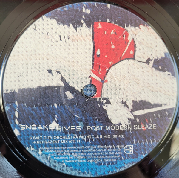 Sneaker Pimps - Post Modern Sleaze | Clean Up Records (CUP038) - 4 Sneaker Pimps - Post Modern Sleaze | Clean Up Records (CUP038) - 4