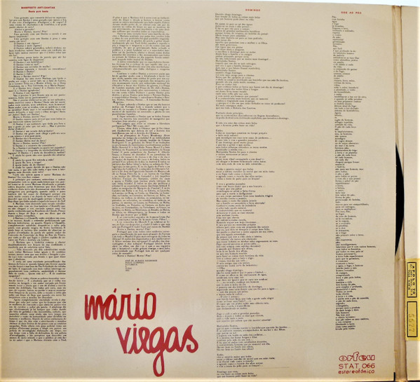 Mário Viegas - Pretextos Para Dizer... | Orfeu (STAT 066)