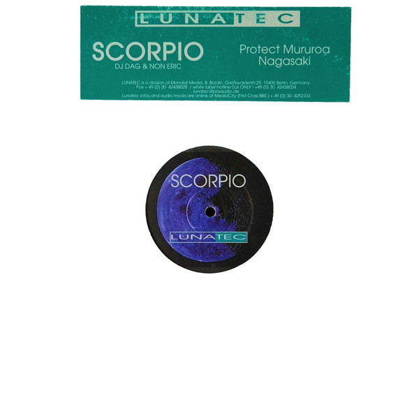 Scorpio Rising - Protect Mururoa / Nagasaki | Lunatec (LUNA 019)