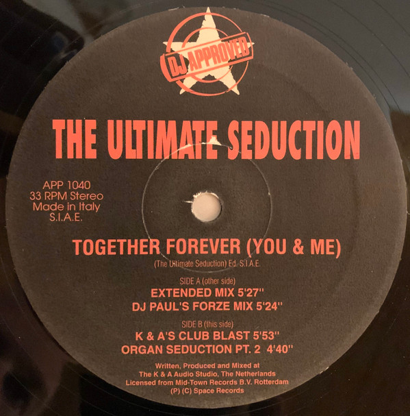 The Ultimate Seduction - Together Forever (You & Me) | DJ Approved (APP 1040)