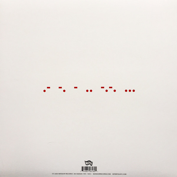 Interpol - Antics | Matador (OLE 616-0) - 2