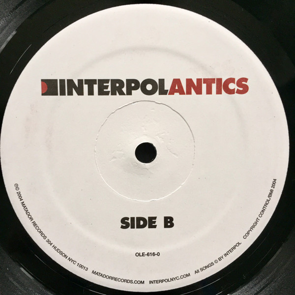 Interpol - Antics | Matador (OLE 616-0) - 4
