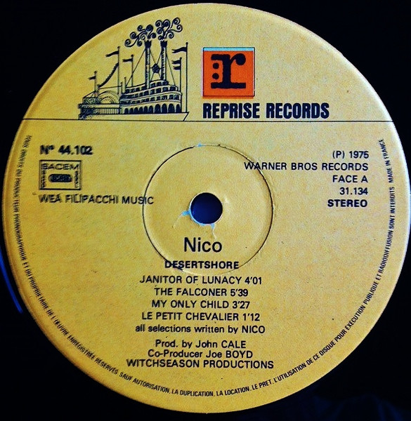 Nico - Desertshore | Reprise Records (44 102) - 4