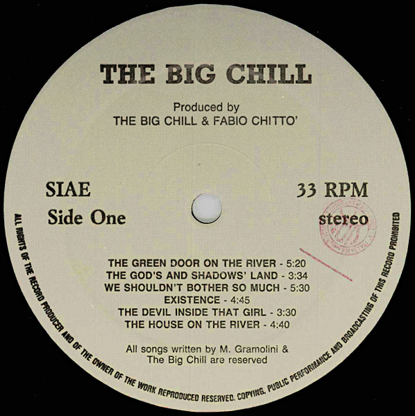 The Big Chill - The Big Chill | Not On Label (The Big Chill Self-released) (none) - 3
