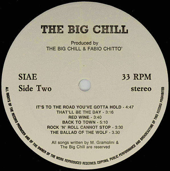 The Big Chill - The Big Chill | Not On Label (The Big Chill Self-released) (none) - 4