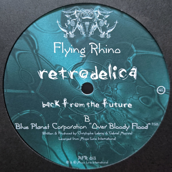 Various - Retrodelica / Back From The Future (4 Track Sampler) | Flying Rhino Records (AFR 013) - 4 Various - Retrodelica / Back From The Future (4 Track Sampler) | Flying Rhino Records (AFR 013) - 4