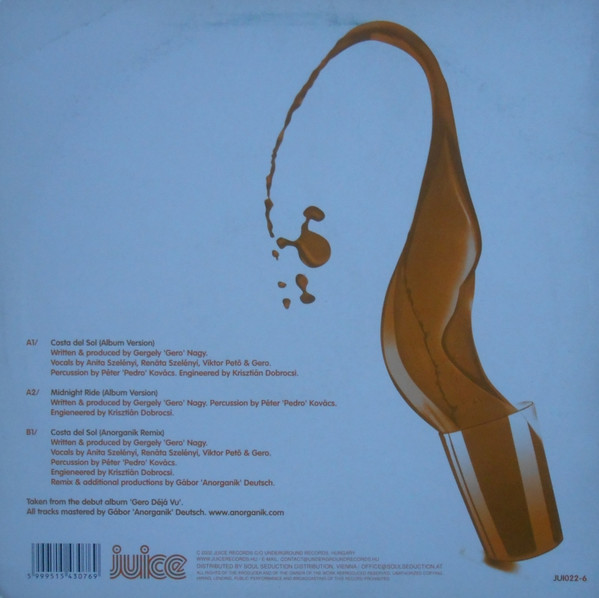 Gero - Costa Del Sol | Juice (JUI022-6) - 2