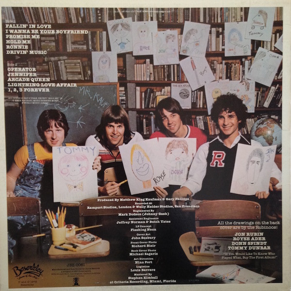 The Rubinoos - Back To The Drawing Board | Beserkley (JBZ-0061) The Rubinoos - Back To The Drawing Board | Beserkley (JBZ-0061)