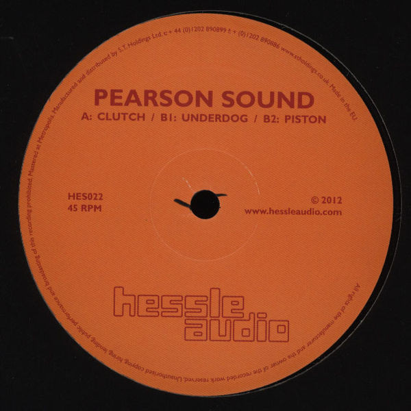 Pearson Sound - Clutch | Hessle Audio (HES022) - main Pearson Sound - Clutch | Hessle Audio (HES022) - main