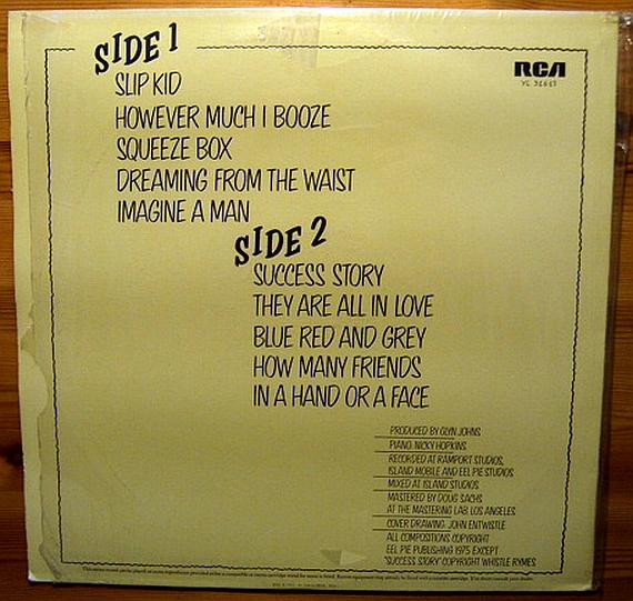 The Who - The Who By Numbers | RCA (YL 31613) - 2 The Who - The Who By Numbers | RCA (YL 31613) - 2