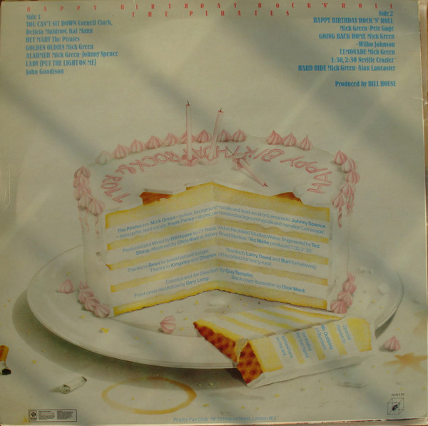 The Pirates - Happy Birthday Rock´N´Roll | Cube Records (HI FLY 33) - 2