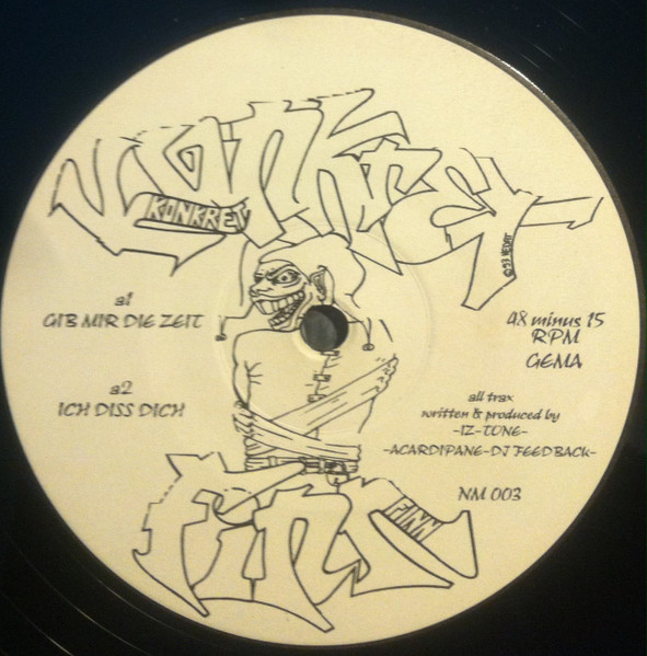 Konkret Finn a.k.a. Iz & Tone and Feedback - Ich Diss Dich | No Mercy Records (NM 003) - 3