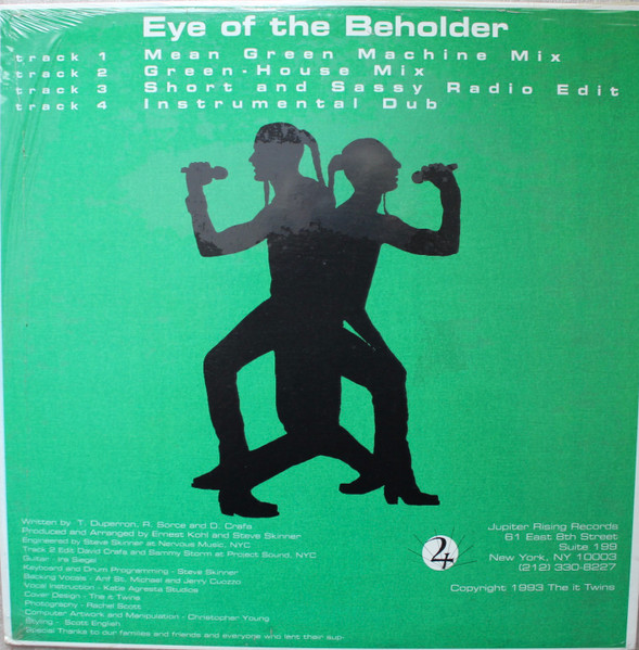 The It Twins - Eye Of The Beholder | Jupiter Rising Records (JR-078) - 2 The It Twins - Eye Of The Beholder | Jupiter Rising Records (JR-078) - 2