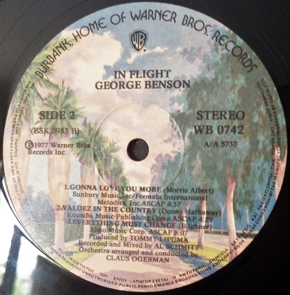 George Benson - In Flight | Warner Bros. Records (0742) - 4