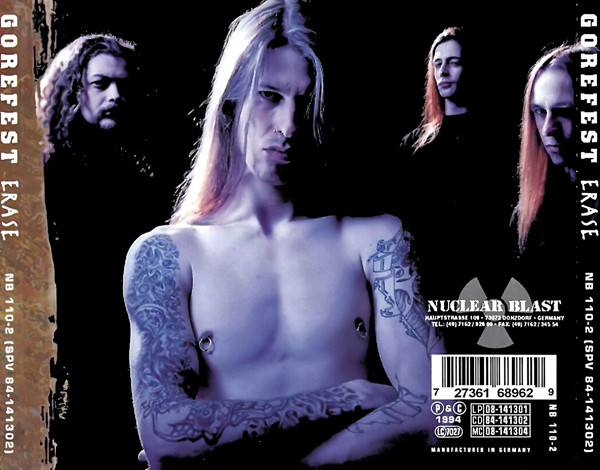 Gorefest - Erase | Nuclear Blast (NB 110-2) - 2