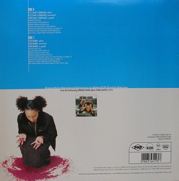 Adriana Evans - Seein' Is Believing / Reality | Loud Records (07863-64779-1) Adriana Evans - Seein' Is Believing / Reality | Loud Records (07863-64779-1)
